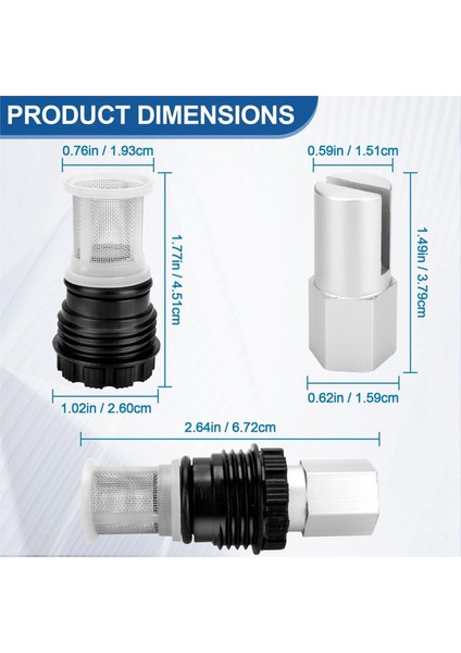 2x H98-510-S Haznesiz Su Isıtıcı Filtresi ve Aracı Rinnai Su Isıtıcı Su Filtresi Temizleme Aracı Parçası (Yurt Dışından) indirimleri