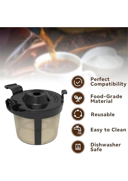 Kahve Filtresi Sepeti ve 100 Adet Kahve Kağıdı Filtresi Ninja PB051 ve Ninja PB041ST Kahve Makinesi Aksesuarları (Yurt Dışından) fiyatları