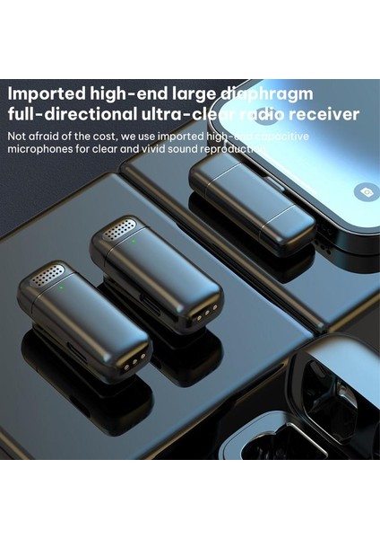 K6 Lavalier Kablosuz Mikrofon 1 Mikrofon + Type-C Fiş (Yurt Dışından) indirimleri