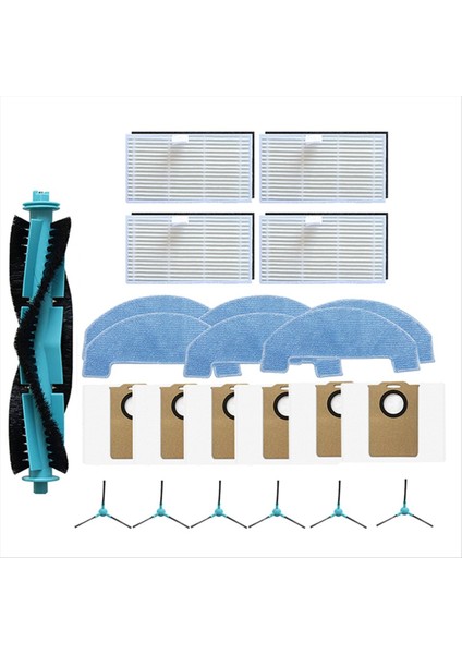 Ultenic T20 Pro Vakum Parçaları Için Uygun Ana Silindir Yan Fırça Toz Torbası Filtre Paspas Bezi Aksesuarları (Yurt Dışından) fiyatları