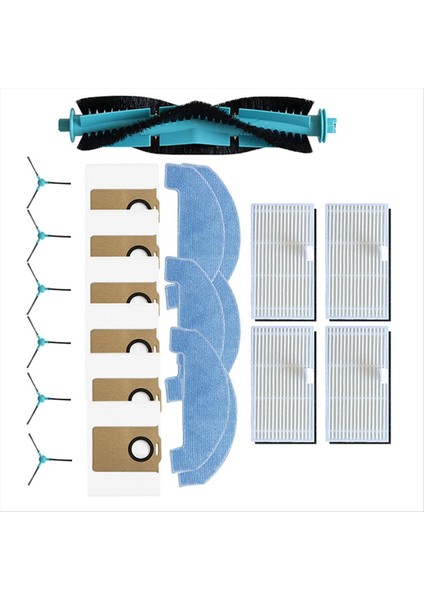 Ultenic T20 Pro Vakum Parçaları Için Uygun Ana Silindir Yan Fırça Toz Torbası Filtre Paspas Bezi Aksesuarları (Yurt Dışından) modelleri