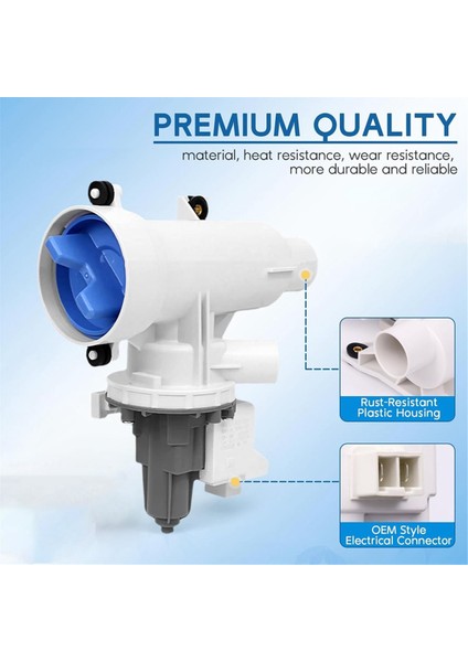 WH11X29539 Yıkayıcı Tahliye Pompası Filtre Tertibatı Ge Üst Yük Yıkayıcı Elbise Tahliye Pompası Parçaları Değiştirin AP6986715 (Yurt Dışından) indirimleri