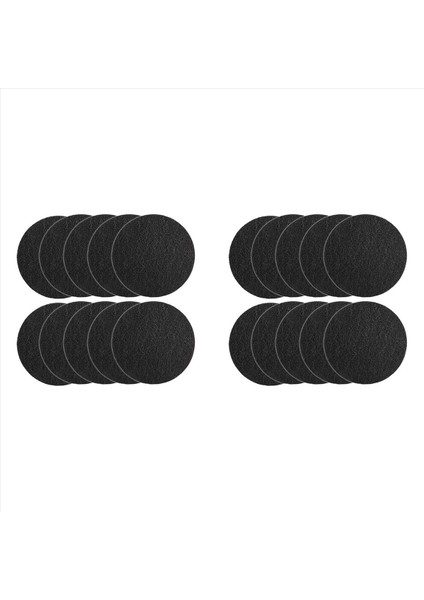 20 Adet Kompost Kovası Için Kömür Filtresi 6 7 Inç Mutfak Aktif Karbon Kompost Kutusu Filtresi Tezgah Kutusu Için Değiştirin (Yurt Dışından)