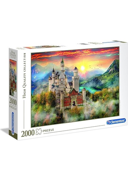 - 2000 Parça Yetişkin Puzzle - Neuschwanstein - 32559
