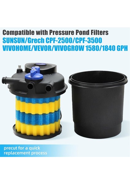 Balık Gölet Filtresi Pamuk Balık Gölet Filtresi Aksesuarları Filtre Pamuk Biyo-Pamuk Basınçlı Gölet Filtresi Evcil Hayvan Balıkları Için (Yurt Dışından) fırsatları