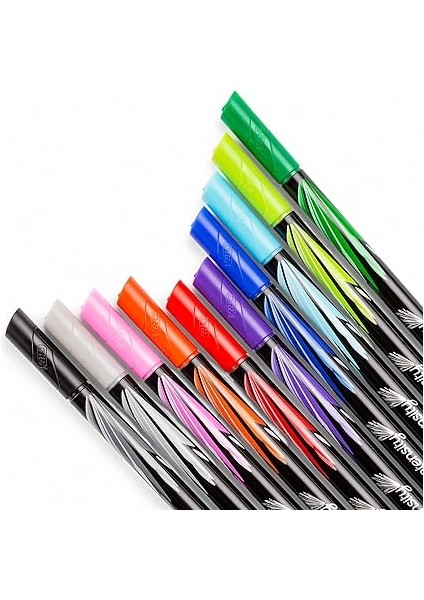 Intensity Fineliner Ince Uçlu Keçeli Kalem 20'li Kutu, 20 Canlı Renk, 0.4 Mm. Çizgi Kalınlığı, Metal Korumalı Keçeli Uç modelleri