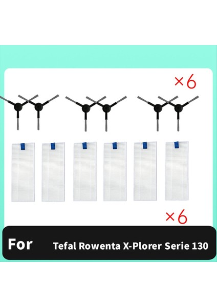 Tefal Rowenta X-Plorer Serie 130 Aı Süpürme Makinesi Aksesuarları Yan Fırça Filtresi Için (Yurt Dışından) modelleri
