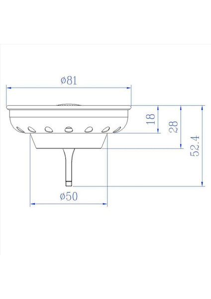 2x Lavabo Süzgeci Su Mühür Şemsiye Mutfak Lavabo Mühür Kapağı Filtre Havzası Sızdırmazlık Şemsiye Su Mutfak Kapağı (Yurt Dışından) fırsatları