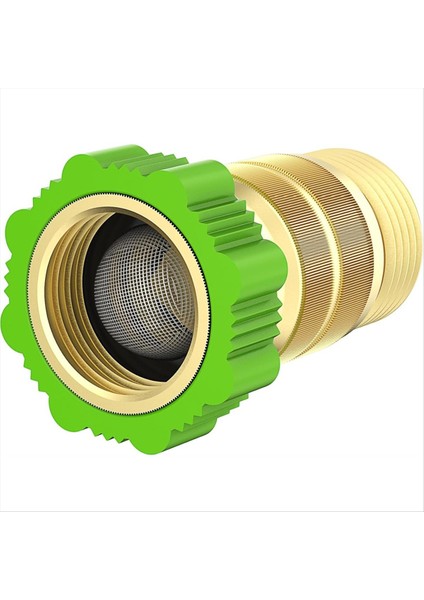 Rv Su Basınç Regülatörü 40-50 Psı, Pirinç Serbest Baş 3/4inch Hortum Iplik ve Giriş Filtresi Su Basıncı Redüktör (Yurt Dışından)