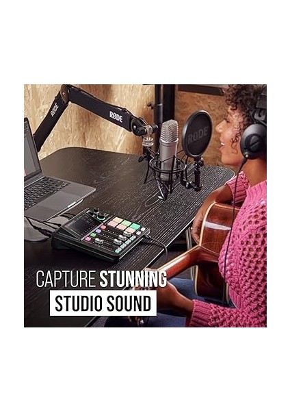 Rodecaster Duo - Kompakt Entegre Ses Kayıt Stüdyosu, Podcast Için Ideal modelleri