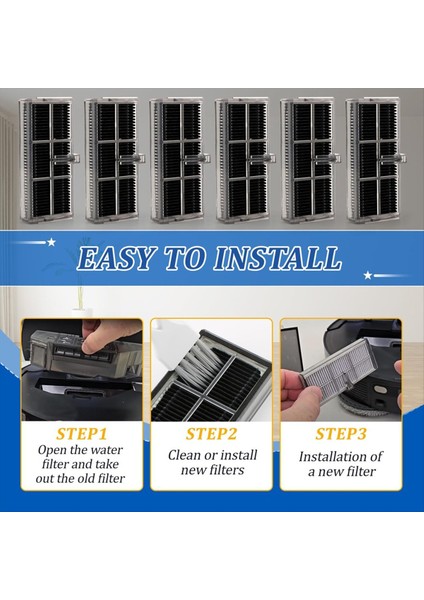 Dreame X40 ULTRA/L10S Pro Ultra ISI/X30 ULTRA/X30 Pro Plus Hepa Filtre Elektrikli Süpürge Yedek Parçaları Için Hepa Filtre (Yurt Dışından) fırsatları