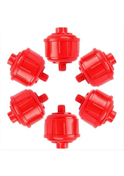 Püskürtme Tabancaları Için 6pcs Tek Kullanımlık Mini Hava Su Filtreleri - Otomotiv Boyama ve Hava Araçları Için 1/4 Inç Nem Tutucu (Yurt Dışından)