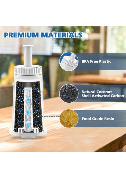 Breville Barista Touch Espresso Makinesi Için Yedek Su Filtresi BES880 BES881 BES878 Oracle Touch BES990 (Yurt Dışından) modelleri