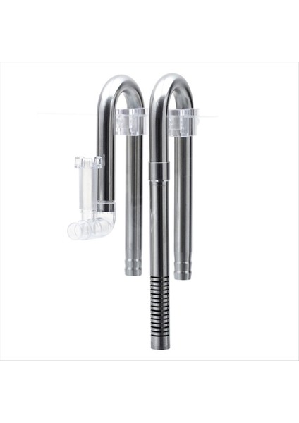 Akvaryum Su Giriş ve Çıkış Skimmer Su Yosunu Boru Karides Hortum Braketi Balık Tankı Filtre Aksesuarları (Yurt Dışından)