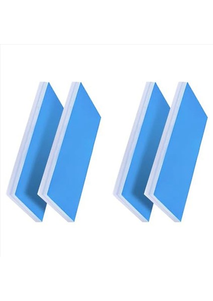 4 Parça Püskürtme Kabini Filtresi Püskürtme Kabini Filtre Seti Sprey Boya Meraklıları Için Çift Katmanlı Tasarım Sprey Kabinleri (Yurt Dışından)