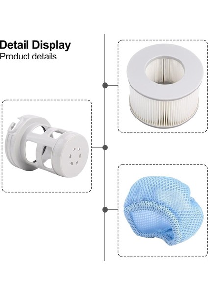 Mspa Için Sıcak Küvet Spa Aksesuarları Vidalı Taban Adaptörleri Dahil Şişme Spa Havuz Filtreleri Dalga Spa Tipi Havuz Filtreleri (Yurt Dışından) indirimleri