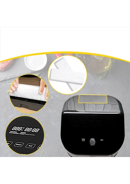 Anında Vortex Plus 6 Quart Hava Fritözü Için 24PCS Hava Fritöz Filtreleri Kokuları Gidermede Etkili Bir Filtrasyon Sistemi ile (Yurt Dışından) fırsatları