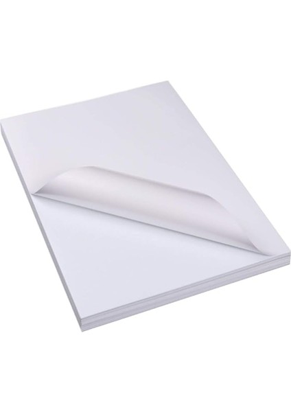 Adet A4 Yapışkanlı (Sticker) Kağıt Etiket Inkjet ve Laser Mat Yüzey fiyatları