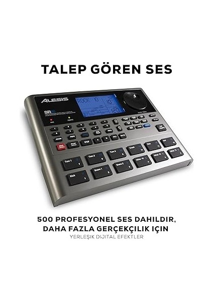 Sr-18, Stüdyo Kalitesinde Bağımsız Davul Makinesi, Yerleşik Ses Kütüphanesi, Performansa Dayalı Giriş/çıkış ve Dahili Efektler/ışlemciler modelleri