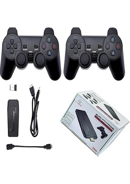 M8 Retro Oyun Konsolu – 4K HDMI Çıkışlı, 64 gb Oyun Yüklü – Çift Joystick – 8-Bit/16-Bit Klasikler – Aile ve Çocuklar Için Eğlence modelleri