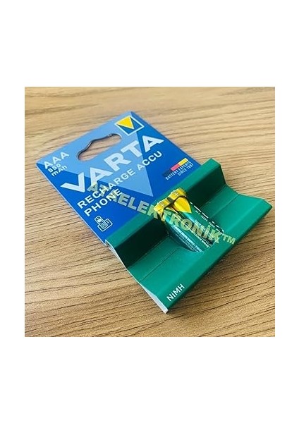Telsizi Uyumlu Şarj Edilebilir Pil Varta Aaa Ince 550MAH fiyatları