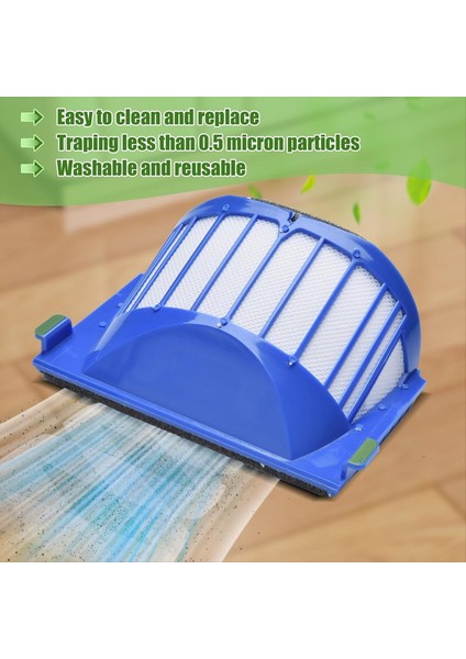 Irobot Roomba 600 Serisi Için 694 692 690 680 660 650 614 ve 500 Serisi 595 585 564 Filtre Ana Yan Fırça Çiftleri Kıl (Yurt Dışından) indirimleri