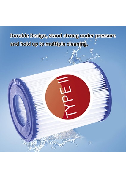 Havuz Filtresi Kartuşu 58094 Tip Iı Yer Üstü Pompa Için Filtre Pompası Havuz Filtresi 58383 Sıcak Küvetler Filtresi (Yurt Dışından) fiyatları