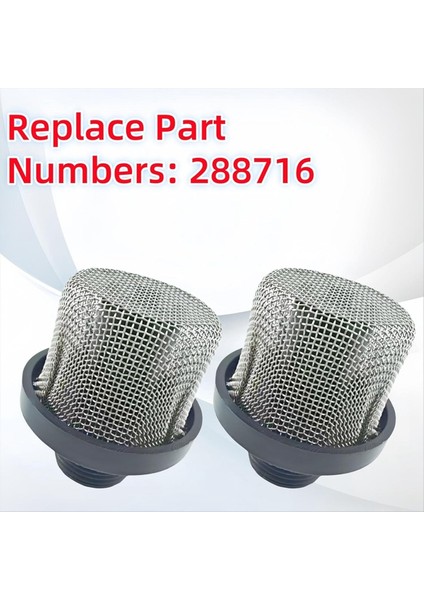5 Pack 288716 Havasız Boya Püskürtücüleri Giriş Emme Süzgeç, Yedek Giriş Giriş Süzgeci Ekranı Havasız Boya Püskürtücüleri (Yurt Dışından) fiyatları