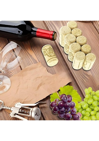 Işi Için Şarap Mantarı, Mantar Tıpa, El Işi Mantarı, Şişe Mantarı, Doğal Mantar, Şampanya Mantarı, Şarap Mantarı, Şarap Bira Şişesi, El Işi, Dekorasyon, Kendin Yap 27 Adet (20 x 38 Mm) fırsatları