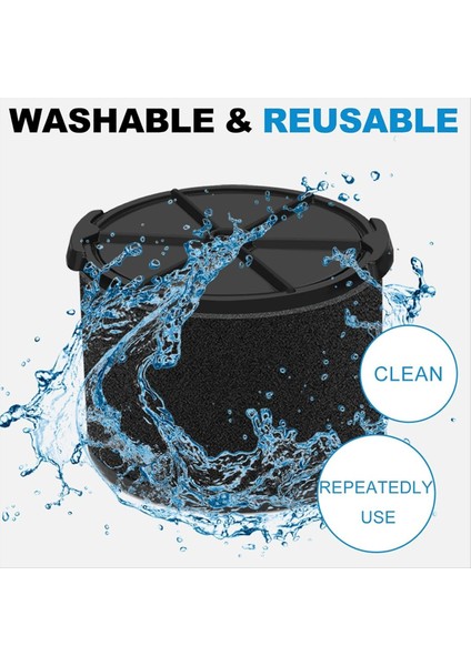 Ridgid 4 Galon Shop Vaccum 26643 Ince Toz Filtresi Için 4 Paket VF3500 Yedek Filtre WD40700 WD30500&#39 Ün Yerini Alır (Yurt Dışından) modelleri