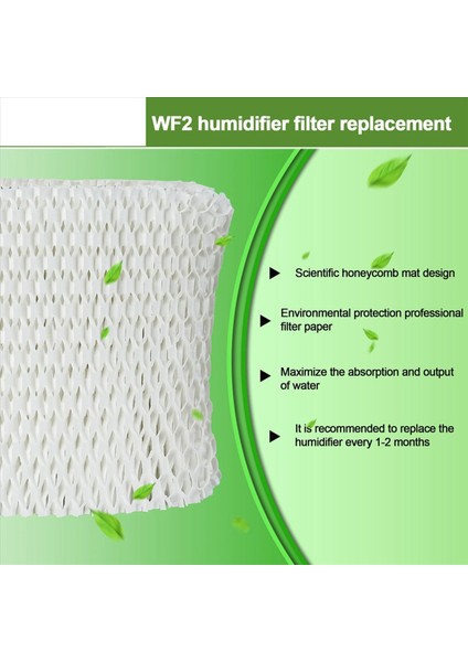 8x Nemlendirici Filtreler Kaz Vicks Wf2 V3100 V3500N V3500 V3700 V3800 V3900 Kaz 3020 Sunbeam 1118 Serisi (Yurt Dışından) indirimleri