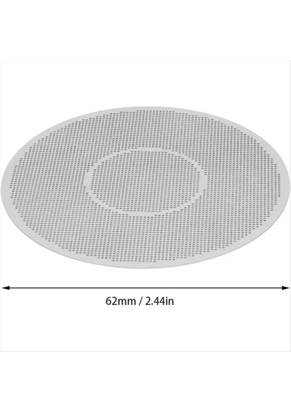 2pcs Paslanmaz Çelik 62MM Disk Kahve Filtresi, Yeniden Kullanılabilir Metal Filtre, Aeropress Kahve Makinesi Için Çoklu Kullanım Için (Yurt Dışından) fiyatları