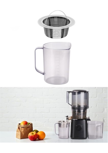 Nama J2 Soğuk Pres Meyve Sıkacağı Için Kağıt Hamuru Süzgeci Nama J2 Meyve Sıkacağı Ikincil Ince Filtre Aksesuarları (Yurt Dışından) indirimleri