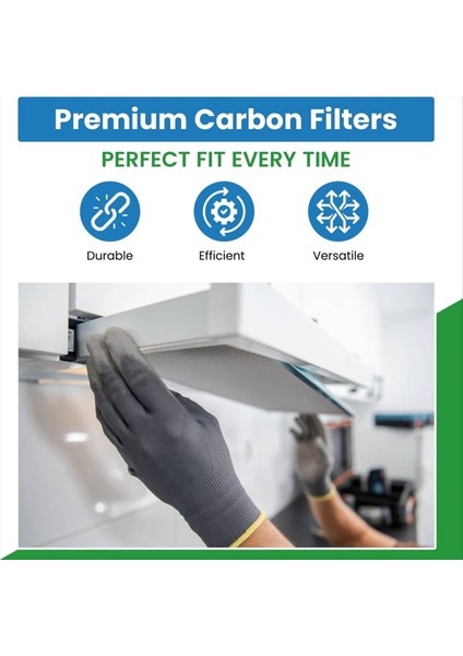 Nutone RL6200 RLX6100 SL6200H SM6500 Örgü Gres Havalandırma Filtresi Için Aralık Davlumbaz Kömür Filtresi (Yurt Dışından) fiyatları