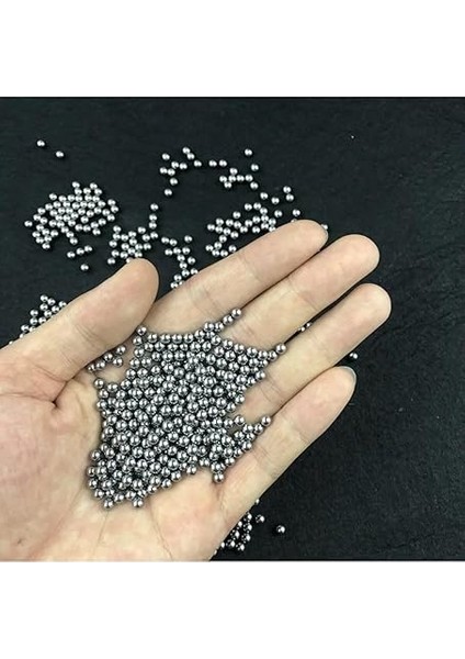 Magnet 250 Adet 4mm Çelik Bilya, Çok Amaçlı Bilye, Tane Demir Misket Rulman