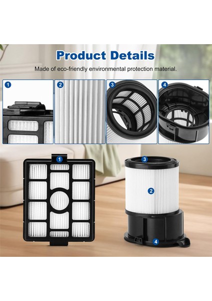 2x IP3251 IP3252 IP3124 Hepa Filtre Değiştirme Köpekbalığı IP3251 Akülü Powerdetect Temiz Boş Hafif Çubuk (Yurt Dışından) indirimleri