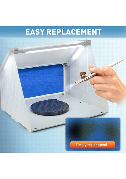 8 Adet Airbrush Hobi Airbrush Püskürtme Kabini Filtresi Polyester Kabin Filtreyi Değiştirin Master Için Fit (Yurt Dışından) modelleri