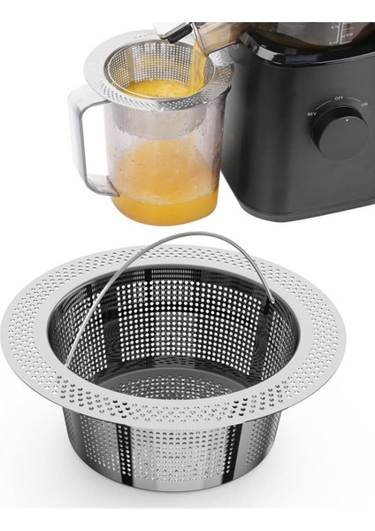 2 Adet Kağıt Hamuru Süzgeci Nama J2 Soğuk Pres Sıkacağı Hamuru Ikincil Ince Filtre Paslanmaz Çelik Filtre (Yurt Dışından) fiyatları