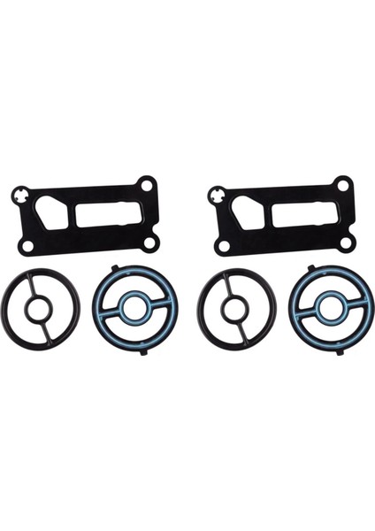 6x Motor Yağı Soğutucu Contası Filtre Yuvası Contası Contası Mazda LF02-14-700 LF8X-14-702 LF02-14-342 (Yurt Dışından)