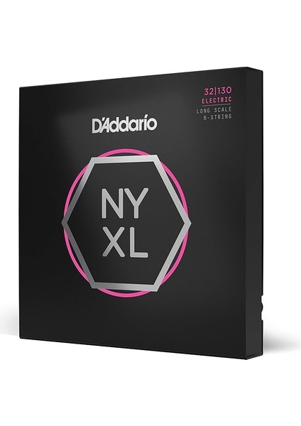 NYXL32130 Bas Gitar Tel Seti, Nyxl Serisi, Nikel Sarim, Long