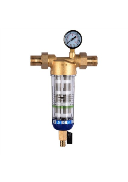 2x Ön Filtre Arıtma Tüm Döndürmeli Tortu Su Filtresi Merkezi Ön Filtre Sistemi Geri Yıkama Paslanmaz Çelik Hasır D (Yurt Dışından) fiyatları