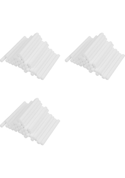 120 Adet Nemlendirici Yedek Filtre Pamuk Sünger Çubuk 8mm x 8cm USB Nemlendirici Aroma Yayıcı Mist Maker (Yurt Dışından)