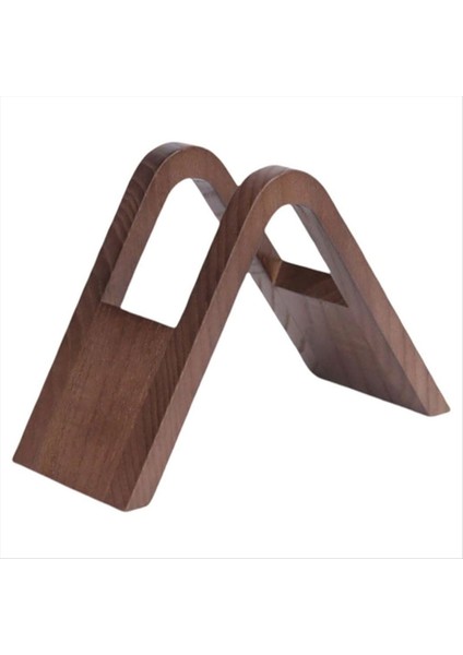 Kahve Filtresi Tutucu Ahşap Koni Kahve Kağıdı Depolama Rafı Kahve Filtresi Kağıdı Konteyner Dağıtıcı Stand Rafı (Yurt Dışından)