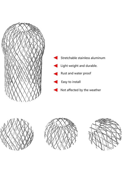 16 Adet Oluk Iniş Borusu Muhafızları 3 5 Inç Alüminyum Yaprak Filtre Süzgeç Genişletilebilir Oluk Iniş Borusu Koruyucu (Yurt Dışından) fırsatları