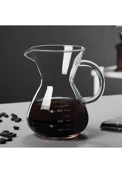 2x Cam Cezve Filtreli Sıcaklığa Dayanıklı Espresso Tencere Dereceli Ölçekli Kahve Sunucusu 400 ml (Yurt Dışından) fiyatları