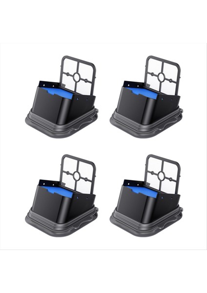 4 Adet Yedek Filtre Midea GX5/GX5PRO/GX5H/G9/G9PRO Zemin Temizleyici Aksesuarları Yıkanabilir Yeniden Kullanılabilir Filtre (Yurt Dışından)