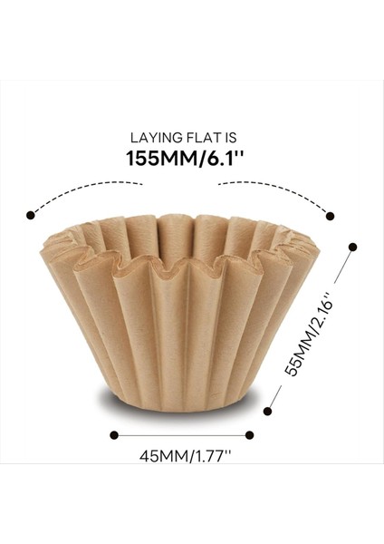 Ninja PB051/PB041 Yapımcıları Için 150 Adet Tek Kullanımlık Kahve Filtreleri Ninja Pod ve Zemin Için Yedek Kağıt Filtre (Yurt Dışından) fiyatları