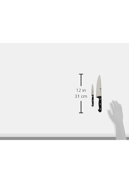 Twın Chef 2 Bıçak Set, Paslanmaz Çelik, Siyah indirimleri