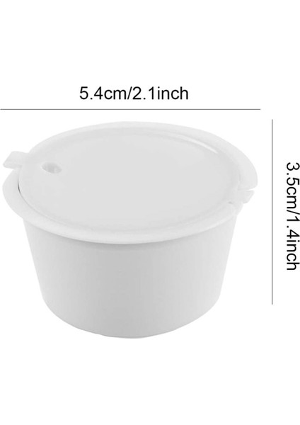 12 Adet Kahve Kapsülleri Doldurulabilir Kahve Kapsülleri Bakla Yeniden Kullanılabilir Evrensel Kahve Filtresi Kaşık Fırça ile A (Yurt Dışından) fırsatları