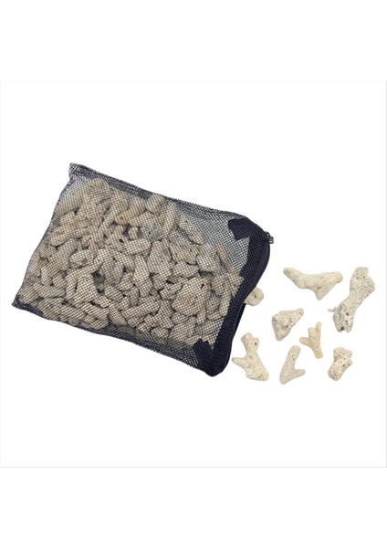 Ezilmiş Mercan Filtresi Akvaryum Balık Tankı Ezilmiş Mercan Tatlı Su Akvaryumu Ph Akvaryum Biyo Filtre Medya Çantası (Yurt Dışından)